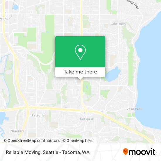 Reliable Moving map