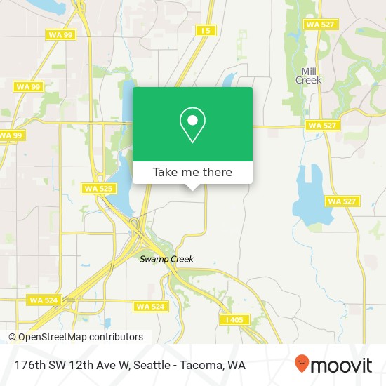 176th SW 12th Ave W, Lynnwood, WA 98037 map