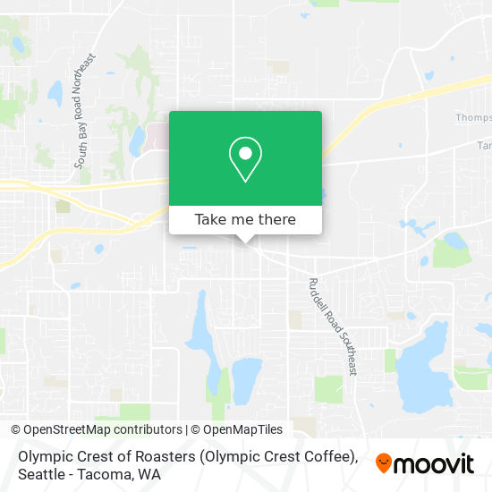 Olympic Crest of Roasters (Olympic Crest Coffee) map