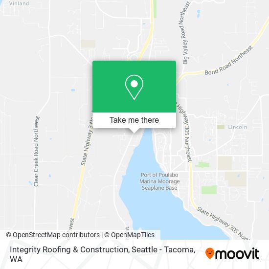 Integrity Roofing & Construction map