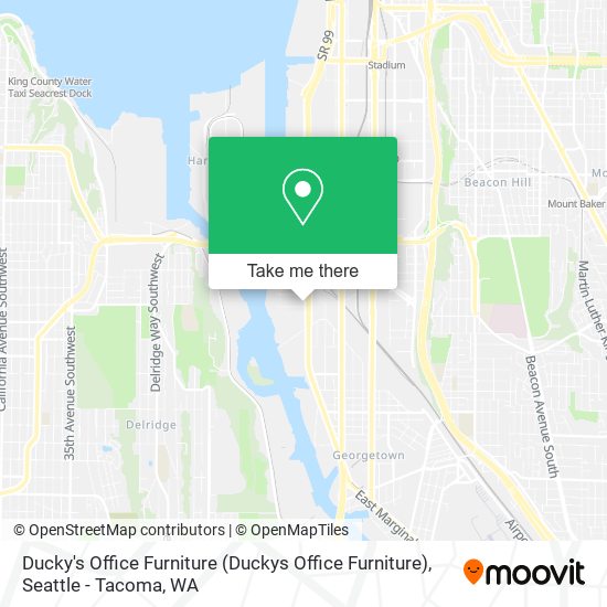 Ducky's Office Furniture (Duckys Office Furniture) map