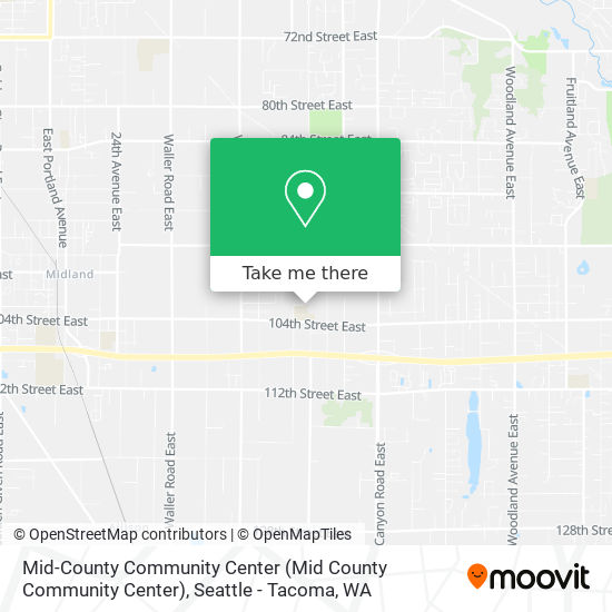 Mapa de Mid-County Community Center