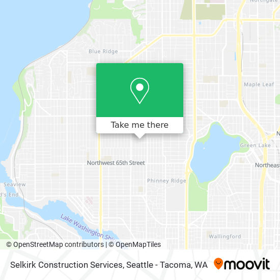 Selkirk Construction Services map