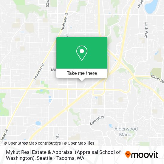 Mapa de Mykut Real Estate & Appraisal (Appraisal School of Washington)