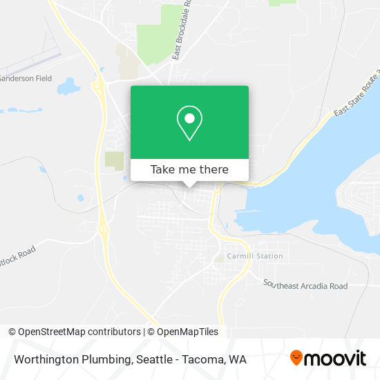 Worthington Plumbing map