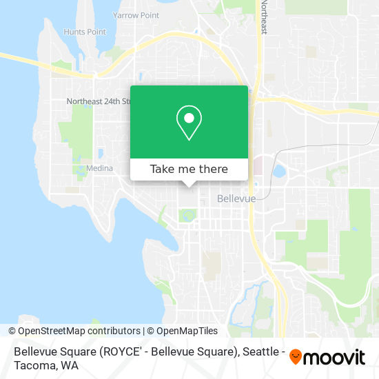 Bellevue Square (ROYCE' - Bellevue Square) map