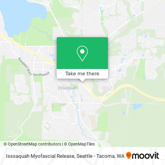 Isssaquah Myofascial Release map