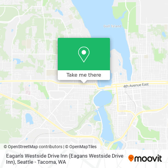 Mapa de Eagan's Westside Drive Inn (Eagans Westside Drive Inn)