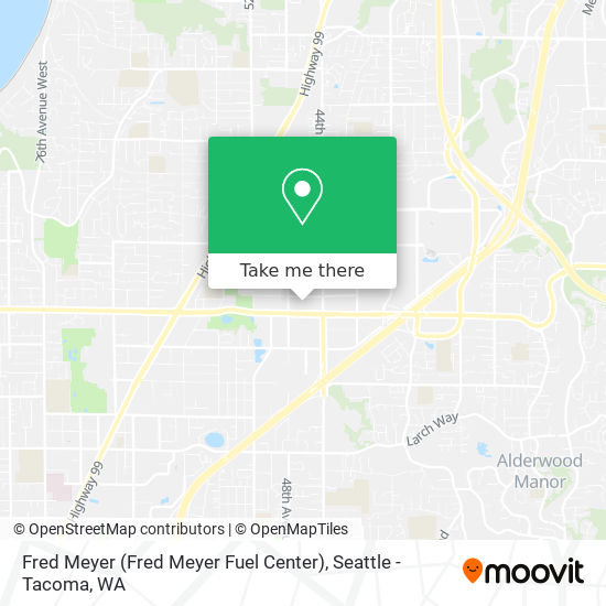 Fred Meyer (Fred Meyer Fuel Center) map