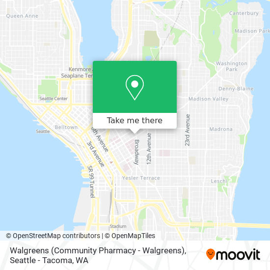 Walgreens (Community Pharmacy - Walgreens) map