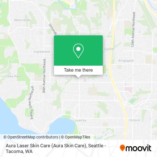 Aura Laser Skin Care map