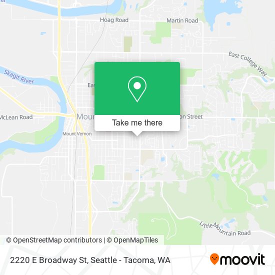 2220 E Broadway St map