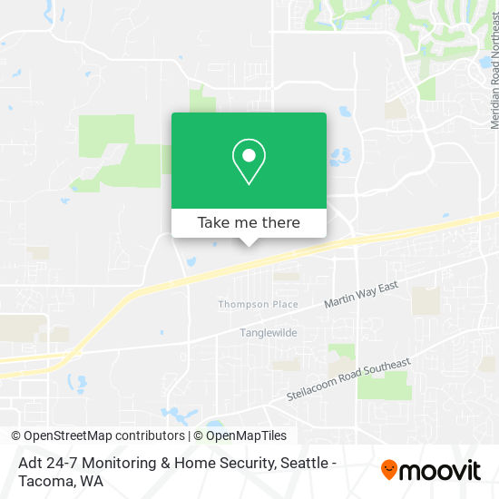 Adt 24-7 Monitoring & Home Security map