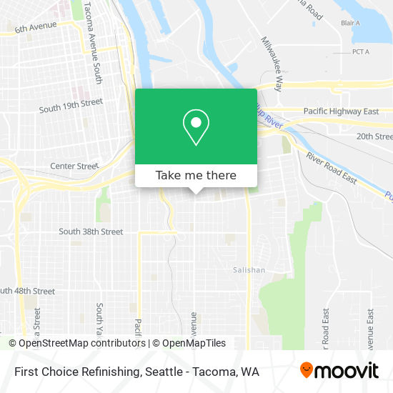 First Choice Refinishing map