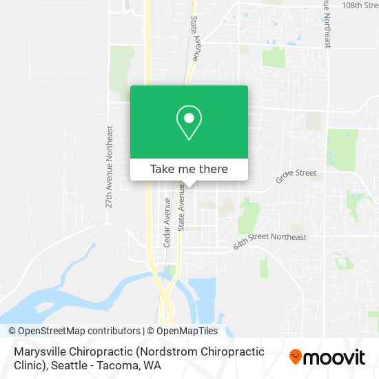 Mapa de Marysville Chiropractic (Nordstrom Chiropractic Clinic)