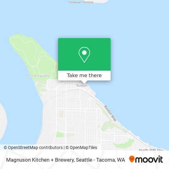 Mapa de Magnuson Kitchen + Brewery