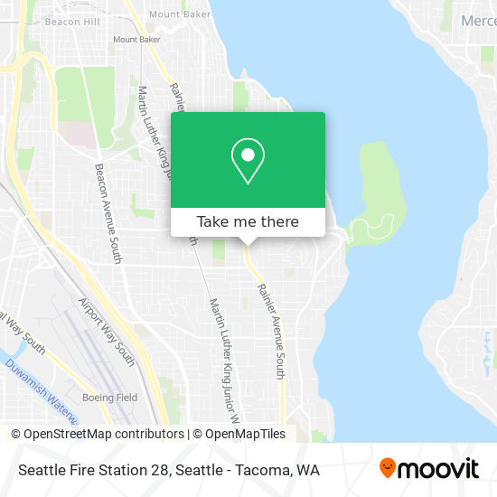 Seattle Fire Station 28 map