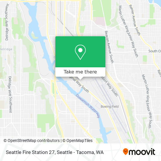 Mapa de Seattle Fire Station 27