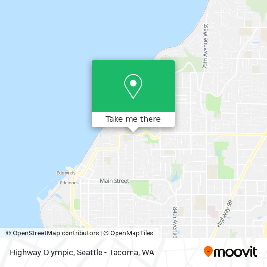 Highway  Olympic map
