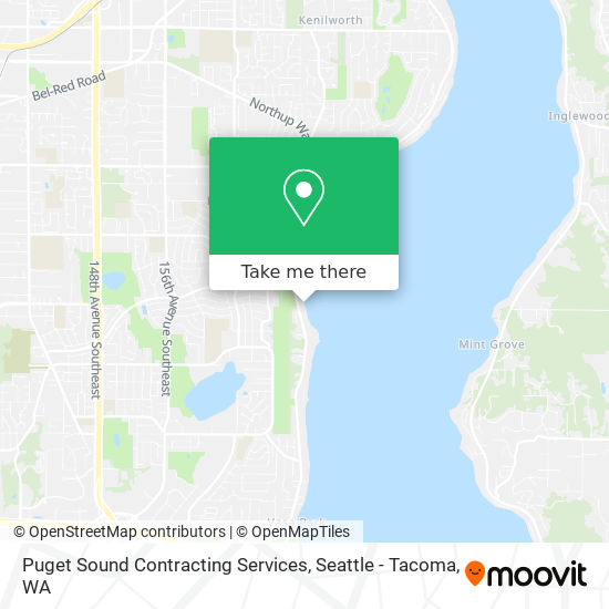 Mapa de Puget Sound Contracting Services