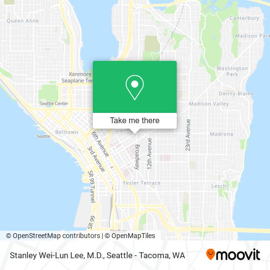 Stanley Wei-Lun Lee, M.D. map