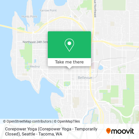 Corepower Yoga (Corepower Yoga - Temporarily Closed) map