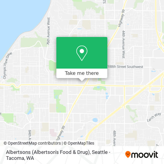 Mapa de Albertsons (Albertson's Food & Drug)