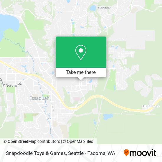 Snapdoodle Toys & Games map