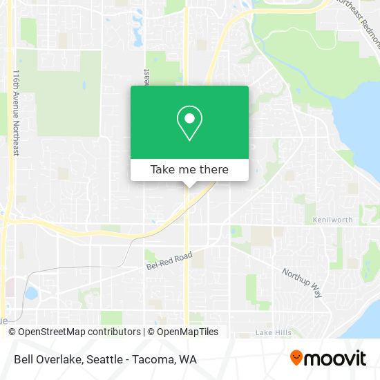 Bell Overlake map