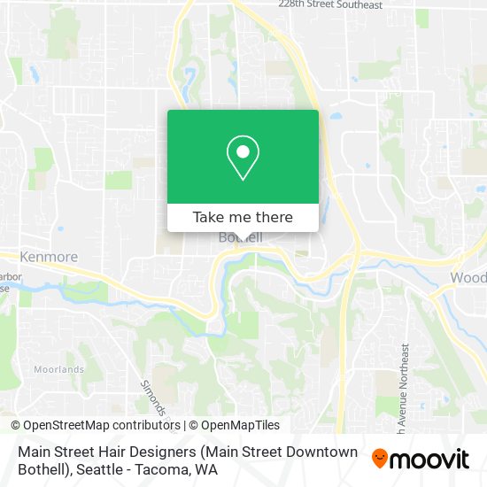 Main Street Hair Designers (Main Street Downtown Bothell) map