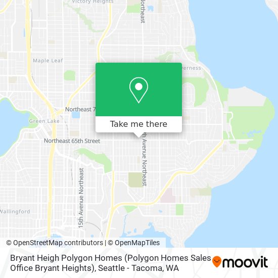 Mapa de Bryant Heigh Polygon Homes (Polygon Homes Sales Office Bryant Heights)
