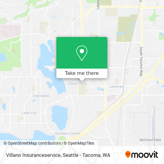 Villano Insuranceservice map