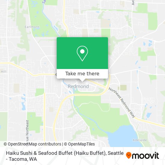Mapa de Haiku Sushi & Seafood Buffet (Haiku Buffet)