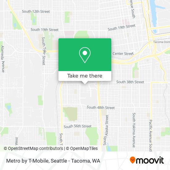 Metro by T-Mobile map