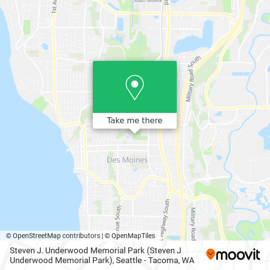 Mapa de Steven J. Underwood Memorial Park