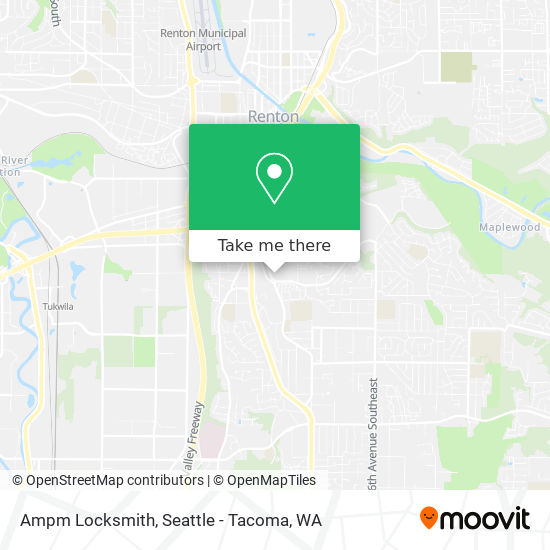 Ampm Locksmith map