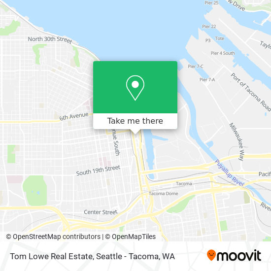 Tom Lowe Real Estate map