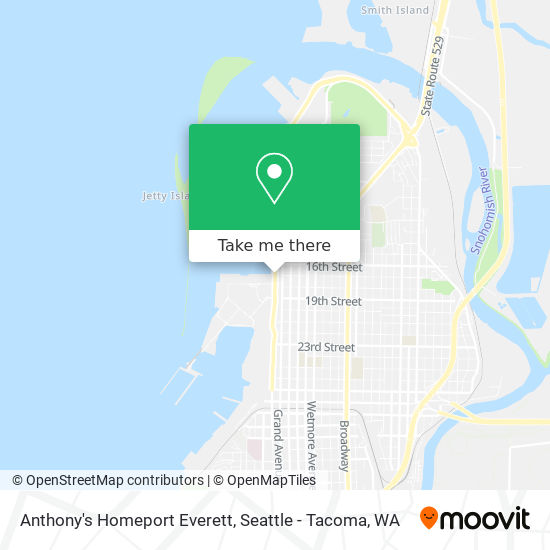 Anthony's Homeport Everett map