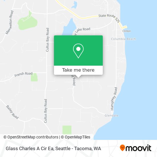 Glass Charles A Cir Ea map