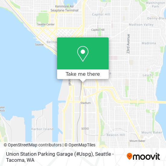 Mapa de Union Station Parking Garage (#Uspg)
