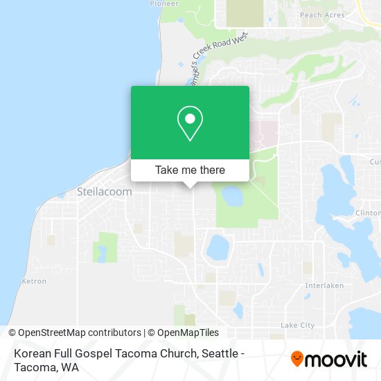 Korean Full Gospel Tacoma Church map