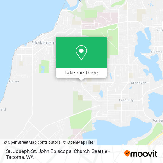 Mapa de St. Joseph-St. John Episcopal Church