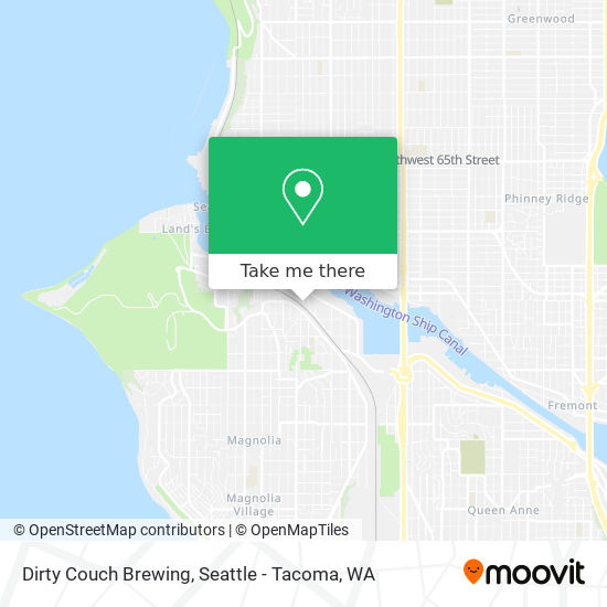 Dirty Couch Brewing map