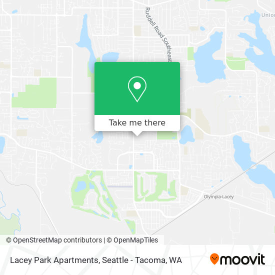 Lacey Park Apartments map