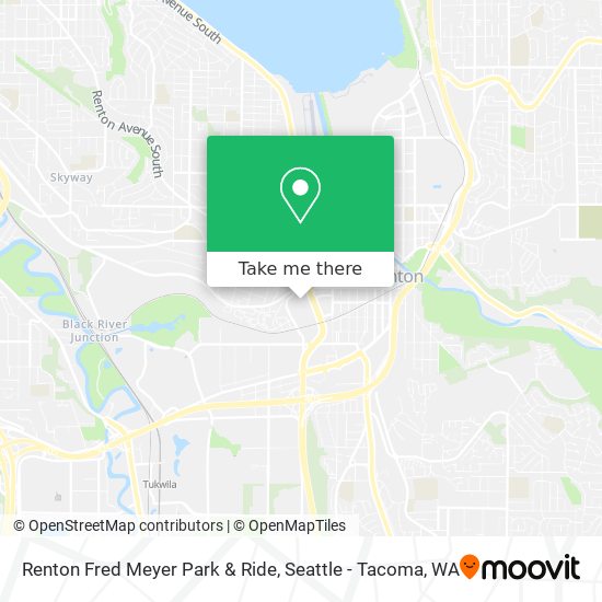 Mapa de Renton Fred Meyer Park & Ride