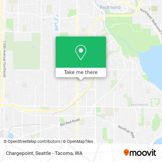 Mapa de Chargepoint