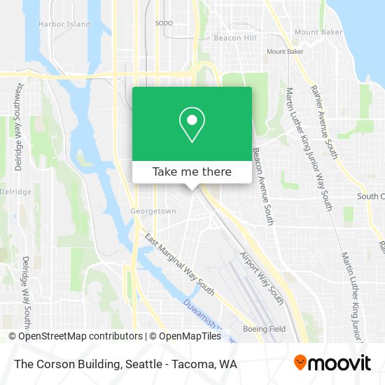 The Corson Building map