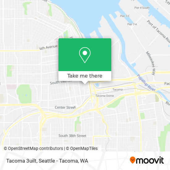 Mapa de Tacoma 3uilt