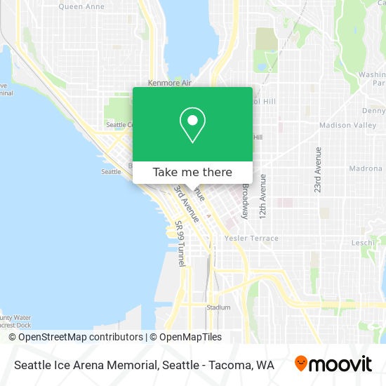 Seattle Ice Arena Memorial map