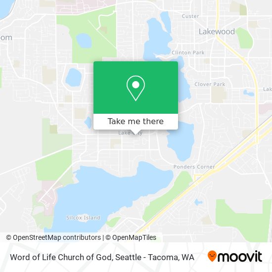 Word of Life Church of God map